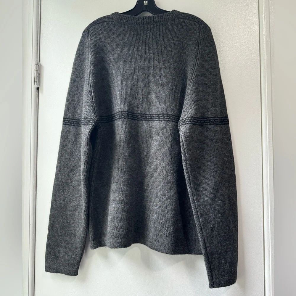 Vintage J Crew Men’s 100% Wool Heavy Chunky Knit Sweater Size XLT